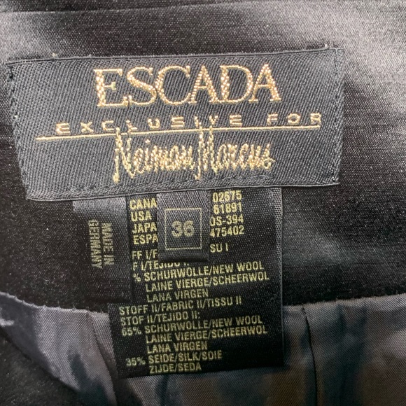 Escada wool and silk skirt - Picture 3 of 4